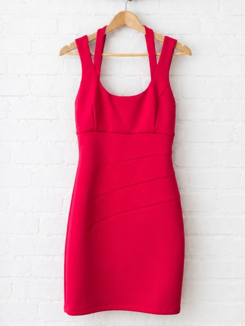 Guess Red Sleeveless Mini Dress Size 12